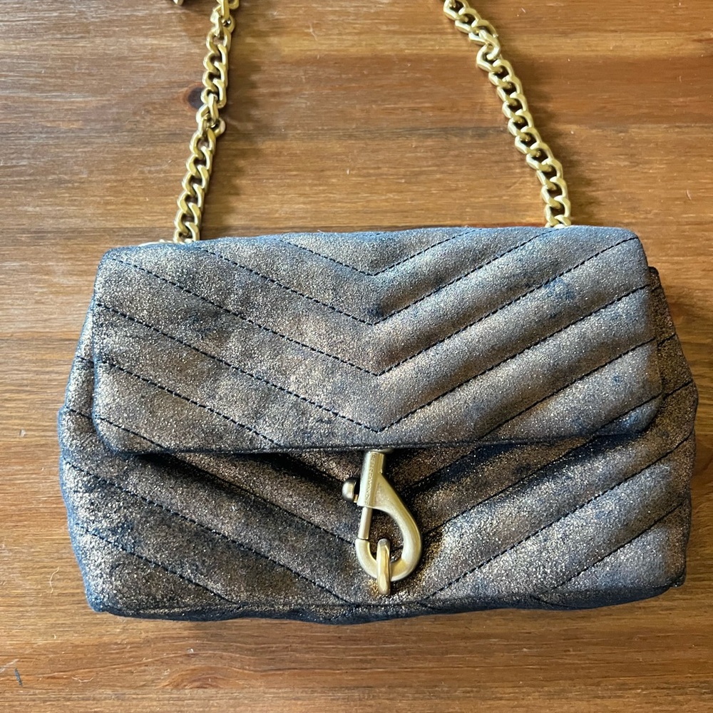 Edie Date Night Leather Crossbody Bag